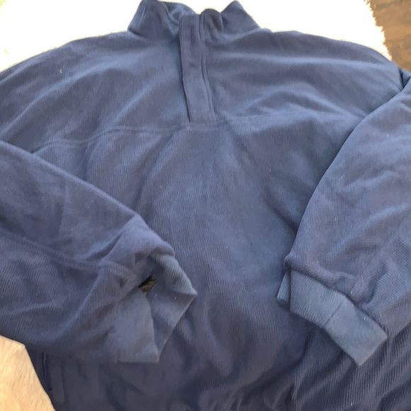 DryJoy by FootJoy Blue Pullover Jacket - Picture 3 of 9